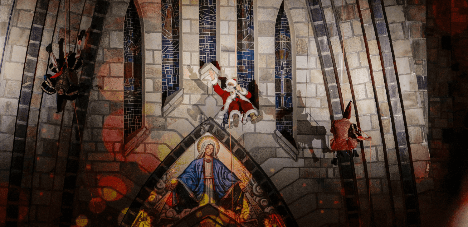 Chegada radical do Papai Noel a Canela