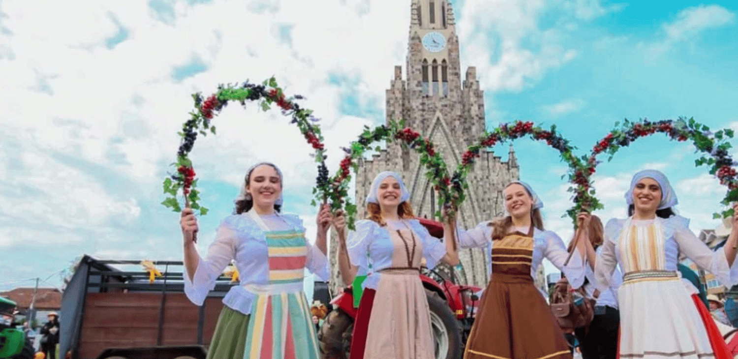 Canela na Serra Gaúcha, tem início no dia 17 de julho, a 32ª Festa Colonial