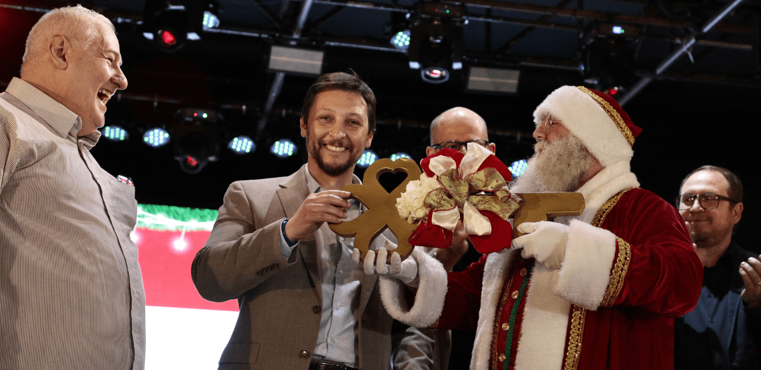 Abertura oficial do Sonho de Natal